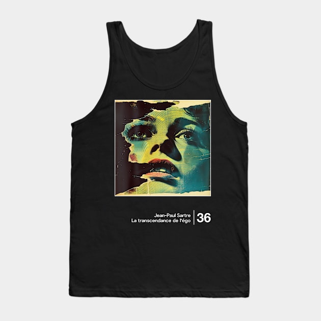 La transcendance de l'égo - Minimal Style Graphic Artwork Tank Top by saudade